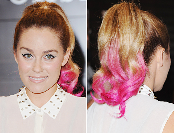 Blue and Pink Dip Dye Hair Inspiration - wide 2