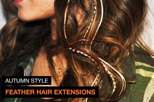 Autumn Style: Feather Hair Extensions