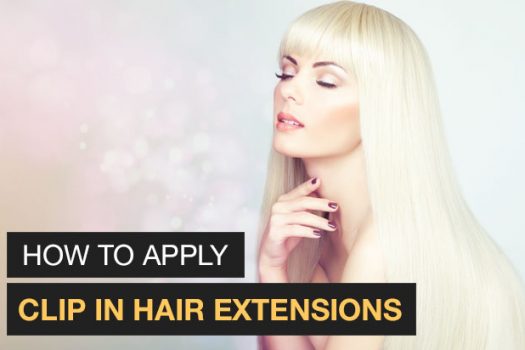 Tutorial: How to apply clip in hair extensions