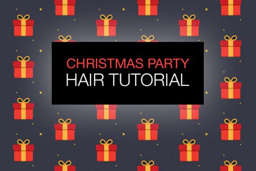 Tutorial: Christmas Party Hairstyle