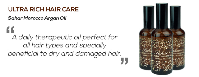 Ultra rich hair care with hair oil
