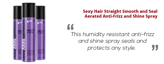 Sexy Hair Straight Smooth and Seal Aerated Anti-Frizz and Shine Spray