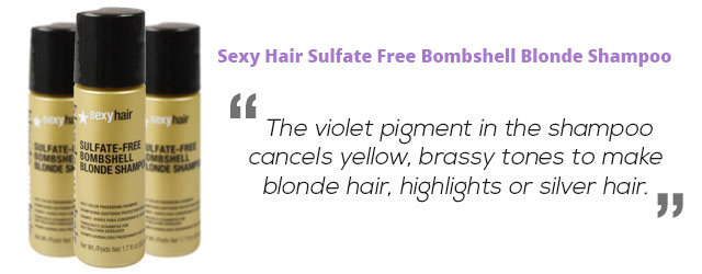 Sexy Hair Sulfate Free Bombshell Blonde Shampoo