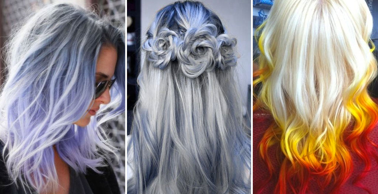 Mermaid Hair Inspiration grey white silver