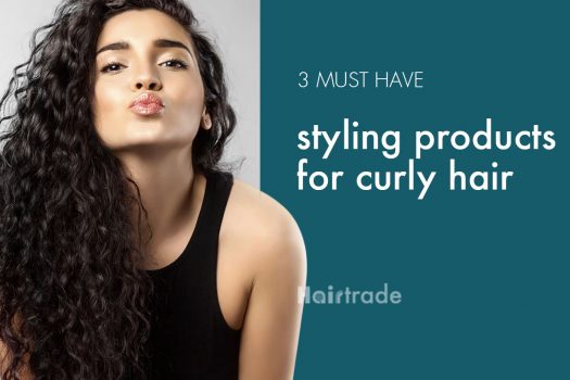 3 Must Have Styling Products for Curly Hair