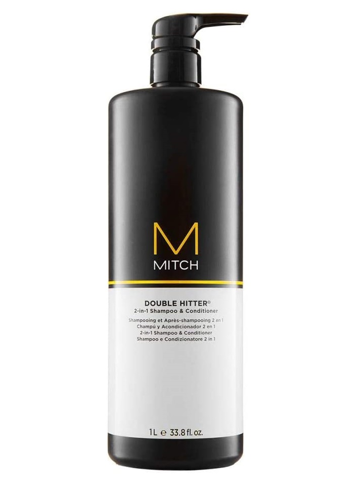 Paul Mitchell Mitch DOUBLE HITTER 2-in-1 Shampoo and Conditioner 1000ml