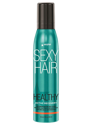 Sexy Hair Active Recovery Repairing Blow Dry Foam 205ml