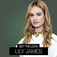 Get The Look: Lily James, BAFTAs Special