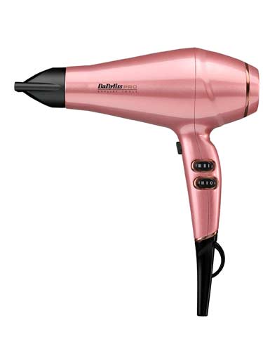 Babyliss Pro Keratin Lustre Hair Dryer Pink Blush - BAB6395BU