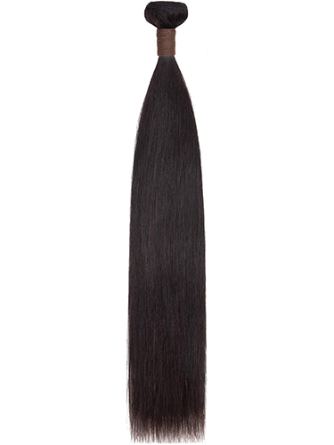 FAB 100% Brazilian Human Virgin Unprocessed Hair Weft 100g #1B - Straight 24 inch
