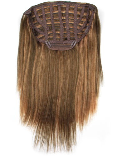 I&K Instant Clip In Human Hair Extensions - Full Head #4/27 18 inch