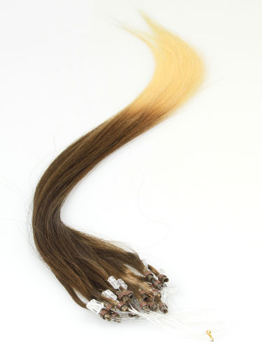 I&K Micro Loop Ring Human Hair Extensions #T4/613 22 inch