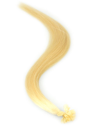 I&K Remy Pre Bonded Nail Tip Hair Extensions #24-Light Blonde 18 inch