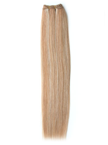 I&K Gold Weave Straight Human Hair Extensions #27/613 22 inch