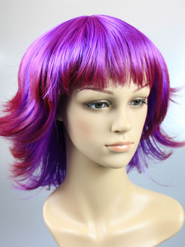 I&K Party Wig Double Colour #Double Purple