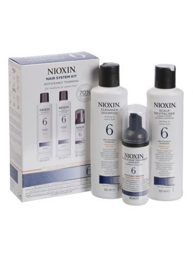 Nioxin Scalp & Hair System 6 Starter Kit Nioxin Scalp & Hair System 6 Starter Kit