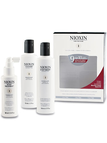 Nioxin Scalp & Hair System 1 Starter Kit Nioxin Scalp & Hair System 1 Starter Kit