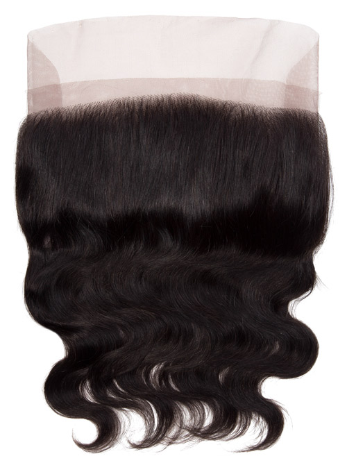 Sahar Unprocessed Brazilian Virgin Weft Hair Extensions Bundle (10A) - #Natural Black Body Wave