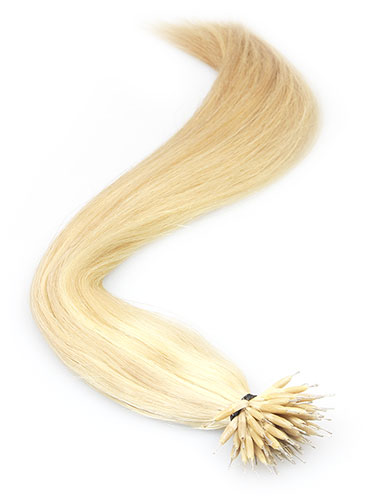 VL Pre Bonded Nano Tip Remy Hair Extensions #PV01/613-Light Ash Blonde Mix 18 inch