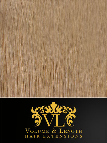VL Remy Weft Human Hair Extensions #18-Ash Blonde 18 inch 50g