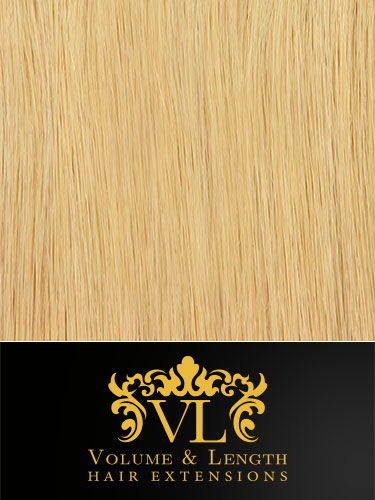 VL Remy Weft Human Hair Extensions #22-Medium Blonde 18 inch 150g