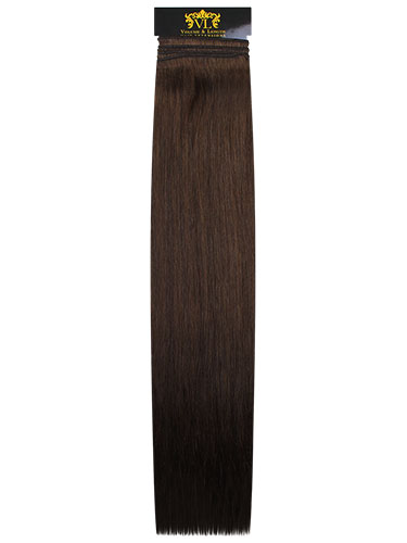 VL Remy Weft Human Hair Extensions #4-Chocolate Brown 14 inch 100g