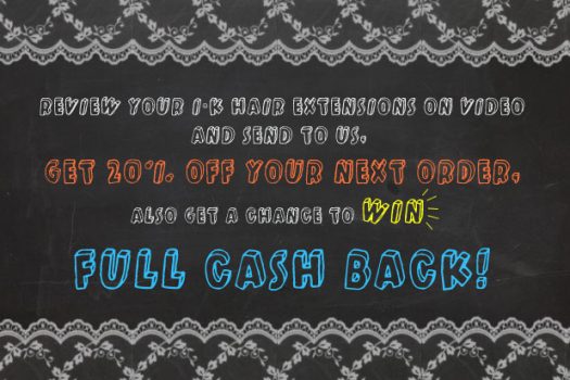 WIN Full Cash Back & 20% Off Your Next Order!