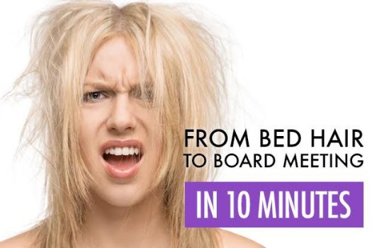 From Bed Hair to Board Meeting in Ten Minutes
