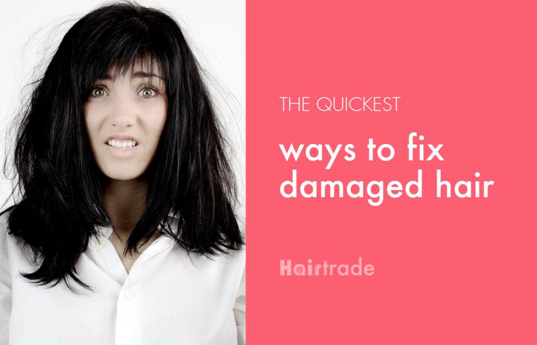 The quickest ways to fix damaged hair