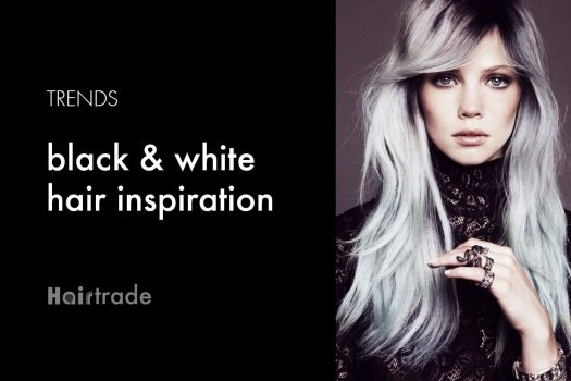 Black & white Hair Trends
