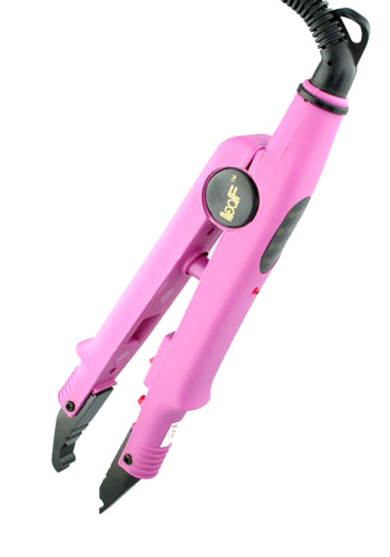 Professional Hair Extensions Iron C611 European Plug Pink