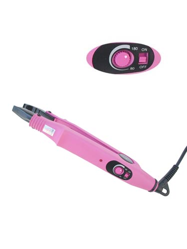 Professional Hair Extensions Iron C611T UK PLUG Pink