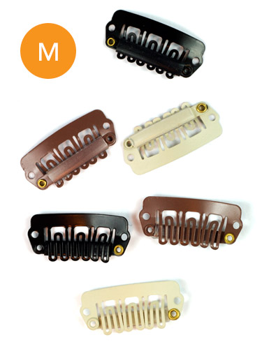 6 Medium DIY Hair Extensions Clips U-shape