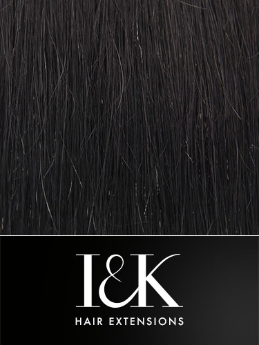 I&K Clip In Human Hair Fringe - Side Swept