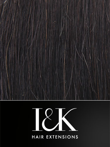 I&K Clip In Human Hair Fringe - Bold & Blunt