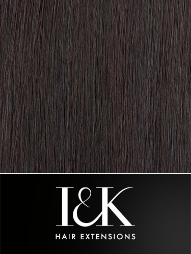 I&K Clip In Human Hair Fringe - Bold & Blunt