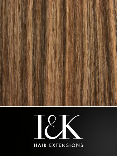 I&K Clip In Human Hair Fringe - Side Swept