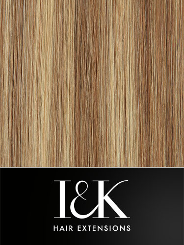 I&K Clip In Human Hair Fringe - Side Swept