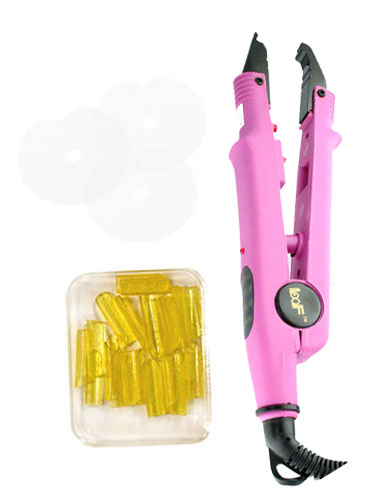 Pre-bonded Nail Hair Extension Applying Pack