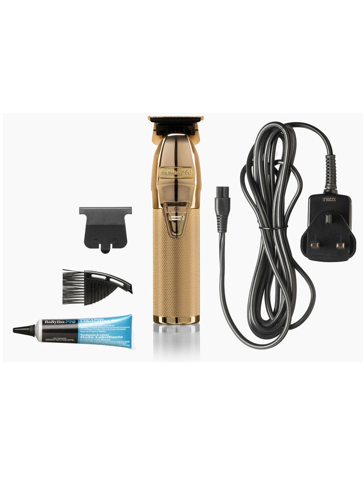 Babyliss Pro Cordless Super Motor skeleton Trimmer Gold BAB787CU