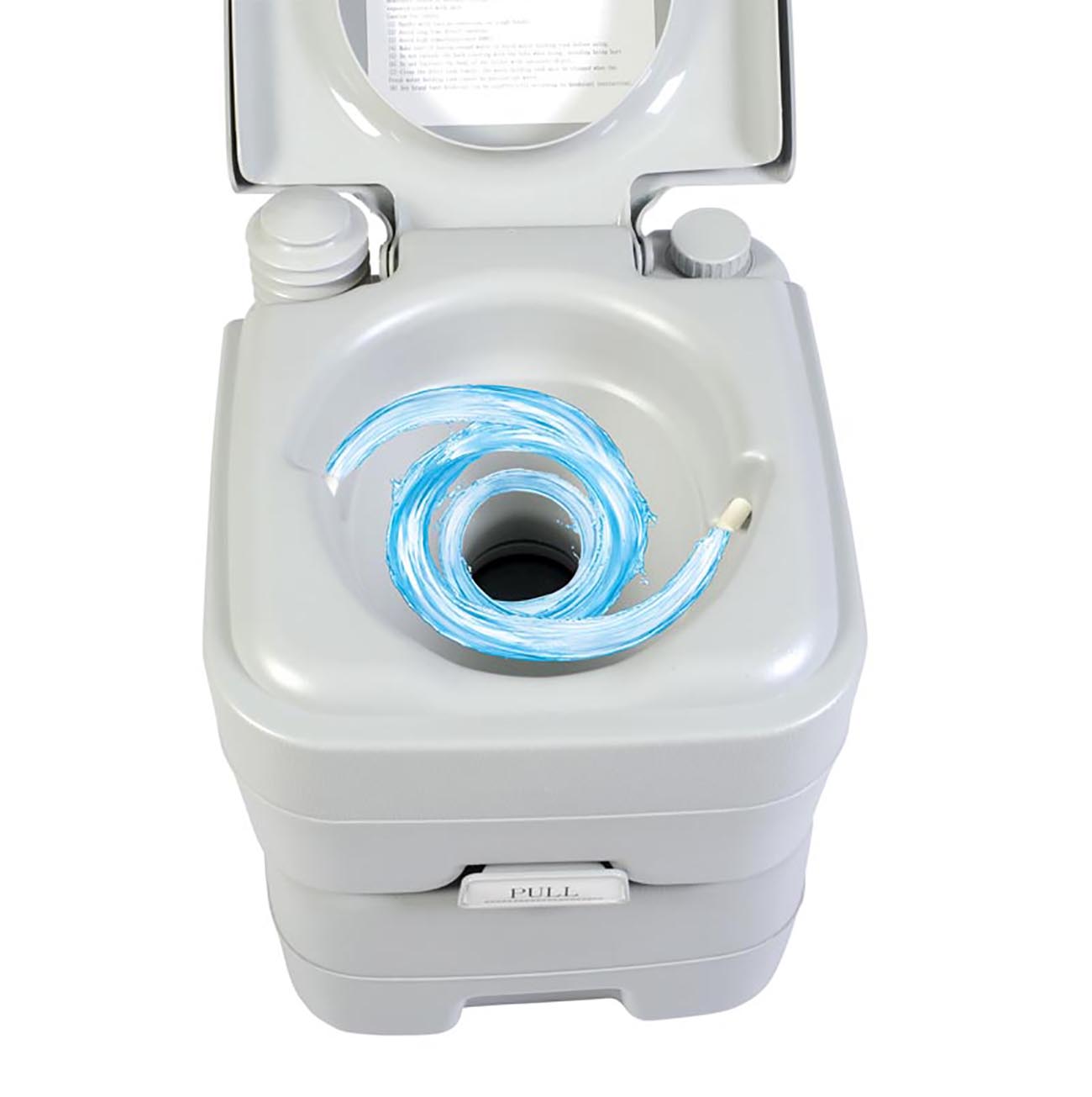 20L Camping Portable Deodorant Toilet for adult elderly pregnant woman or children OC08