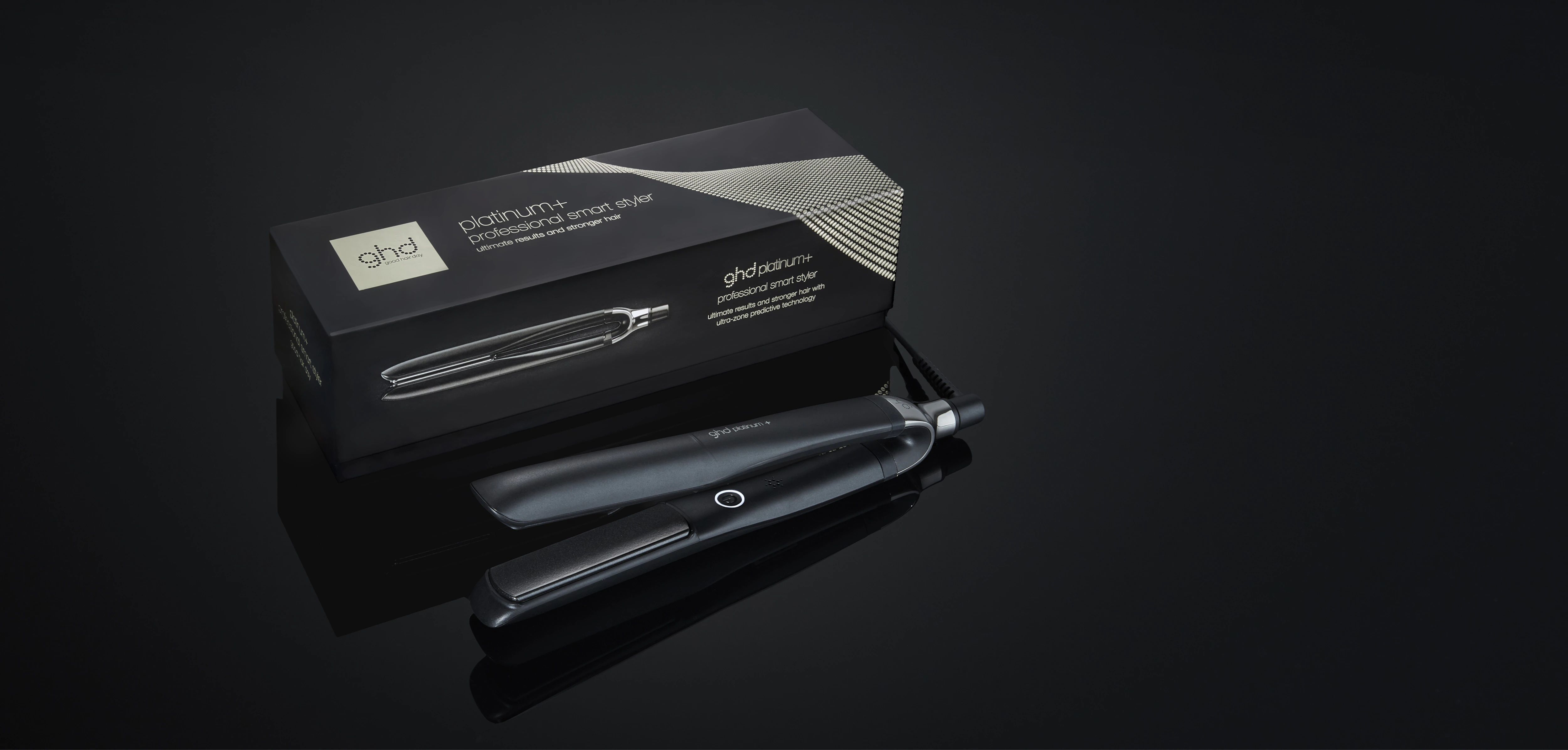 GHD Platinum+Hair Straightener In Black