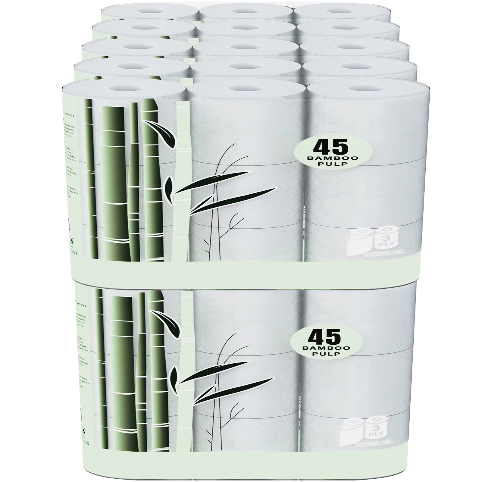Homesbrand Bamboo Toilet Rolls 90 roll
