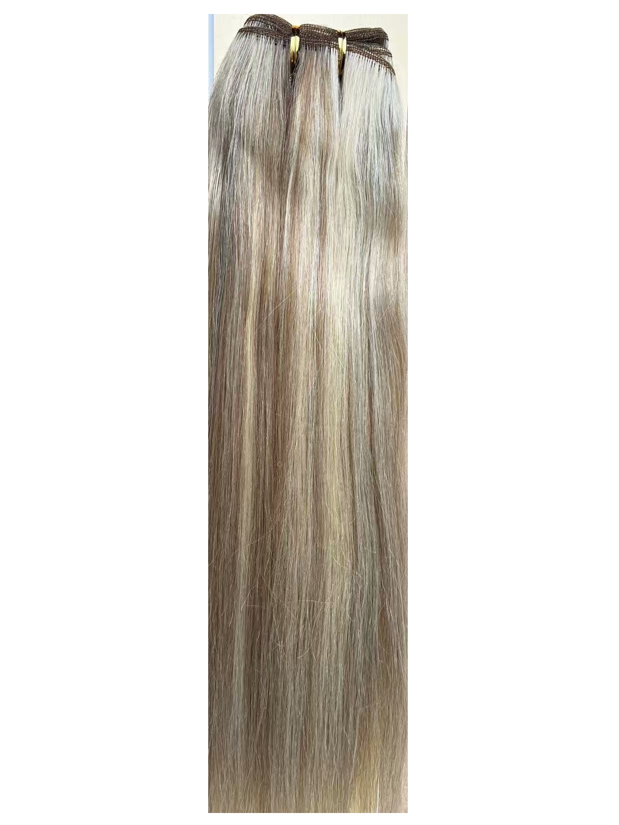 I&K Gold Weave Straight Human Hair Extensions
