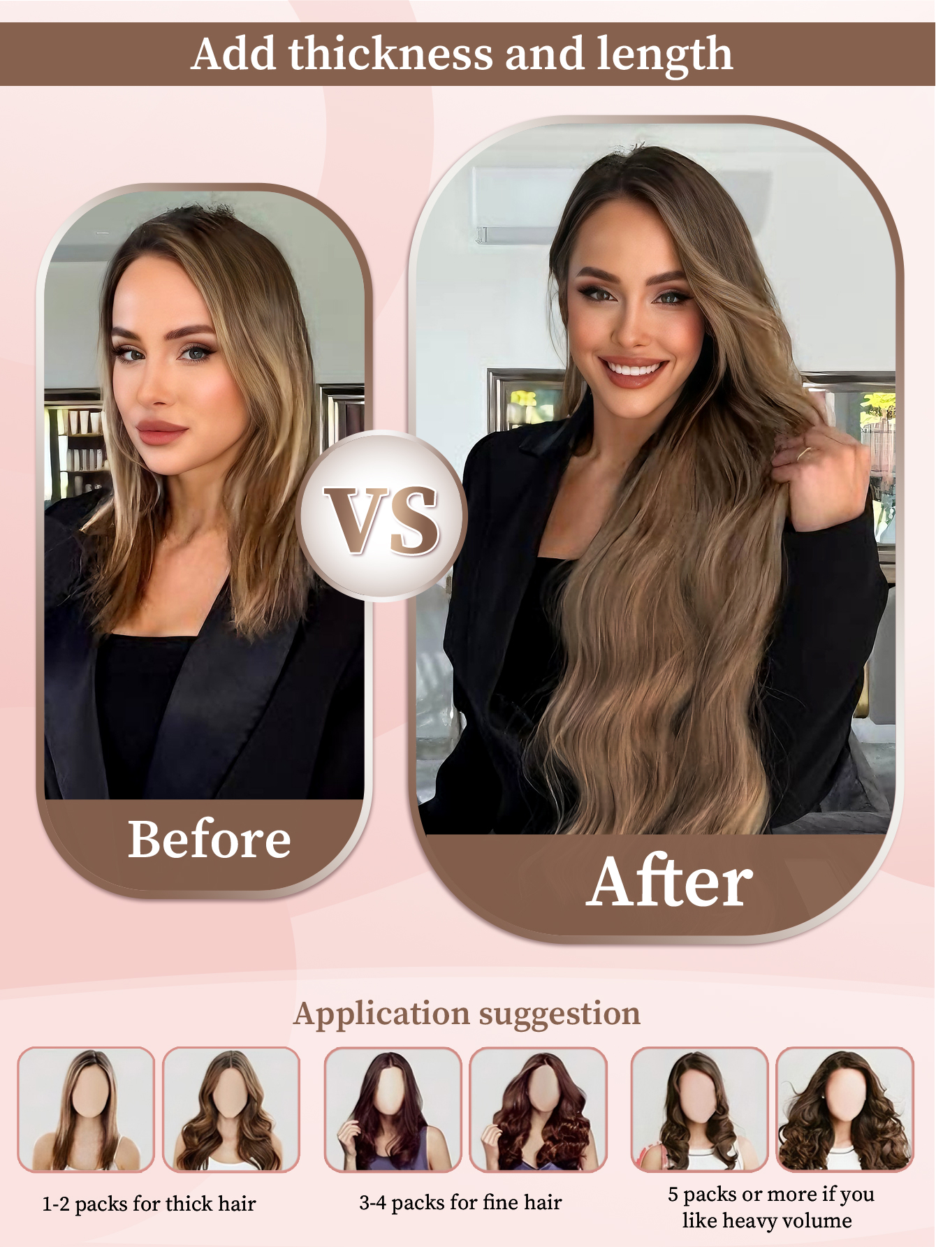 I&K Tape In Hair Extensions 20 pieces x 4cm