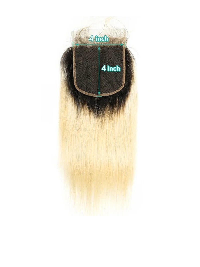 Sahar Essential Virgin Remy Human Hair Top Lace Closure 4" x 4" (8A) - Straight