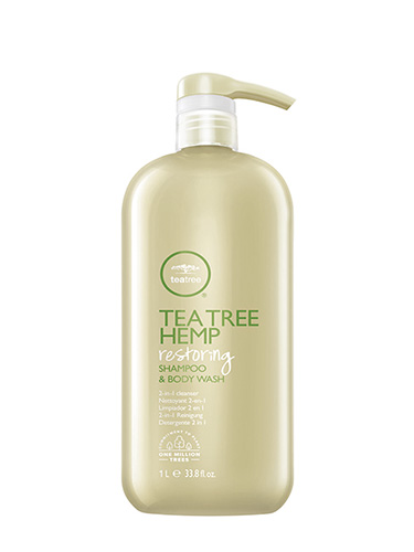 Paul Mitchell Tea Tree Hemp Restoring Shampoo & Body Wash (1000ml)