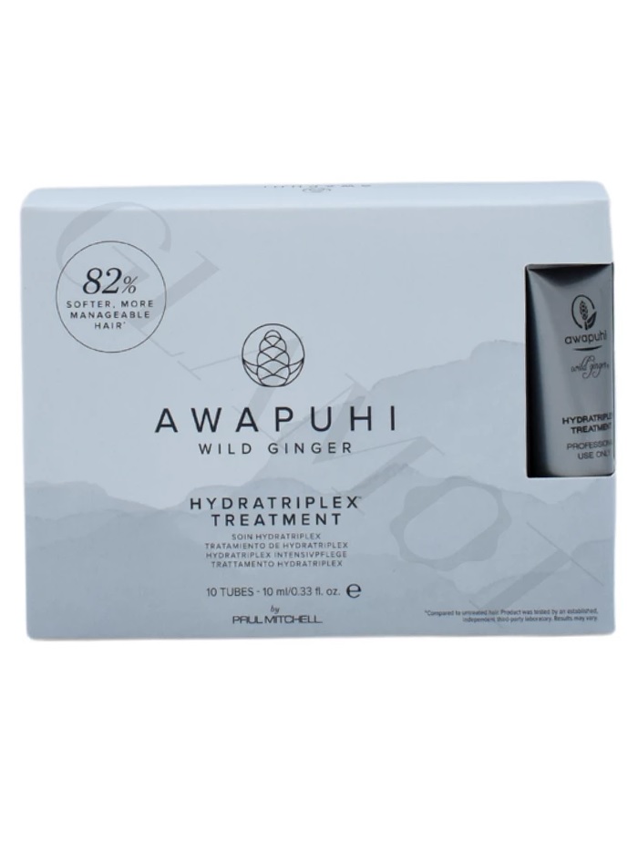 Paul Mitchell Awapuhi Wild Ginger Keratriplex Treatment 2-Stepe Repair 10Ampoules