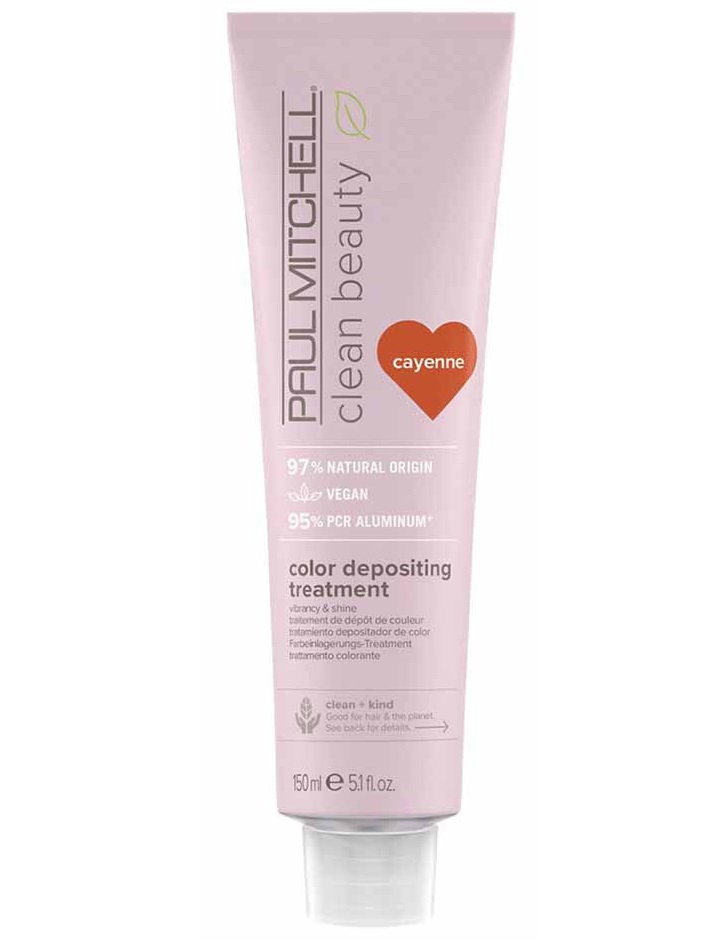 Paul Mitchell Clean Beauty Color Depositing Treatment 150ml - Cayenne