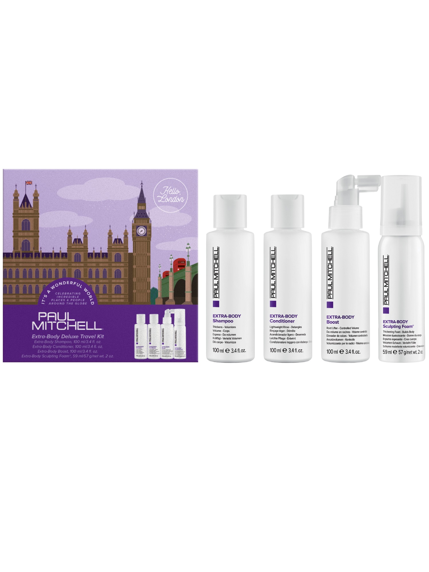 Paul Mitchell Extra-Body Deluxe Travel Kit